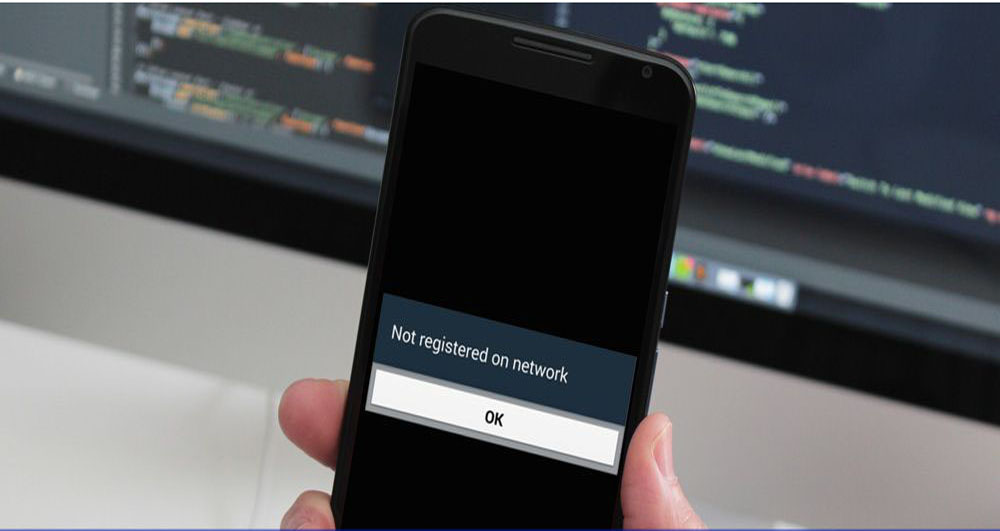 Fehlers "Nicht im Netzwerk registriert" auf Android- / Samsung-Telefonen