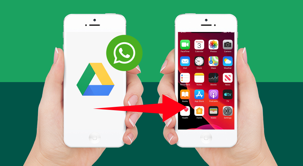 Wiederherstellen von WhatsApp Von Google Drive To iPhone
