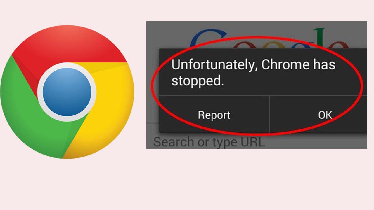 Behebung "Leider hat Chrome aufgehört" Fehler auf Android