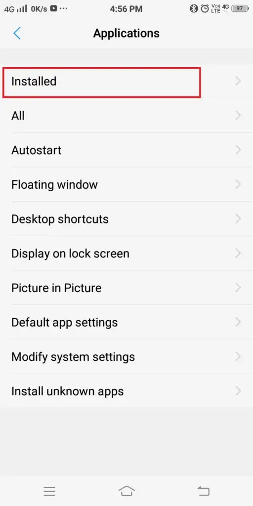list-of-installed-apps