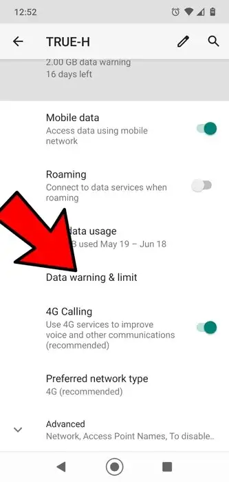 check-mobile-data-limit