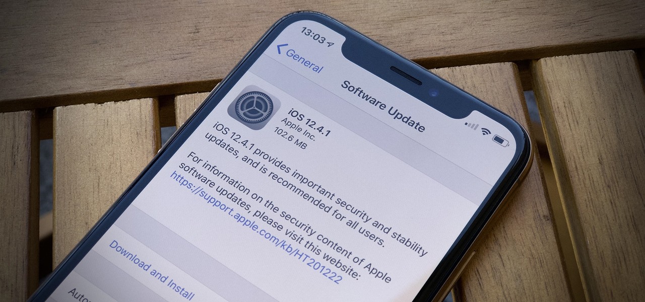 erholt Verlorene Daten nach iOS 12.4.1 Update