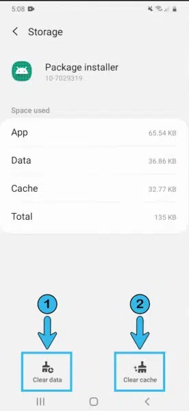 Clear-data-cache-package-installer