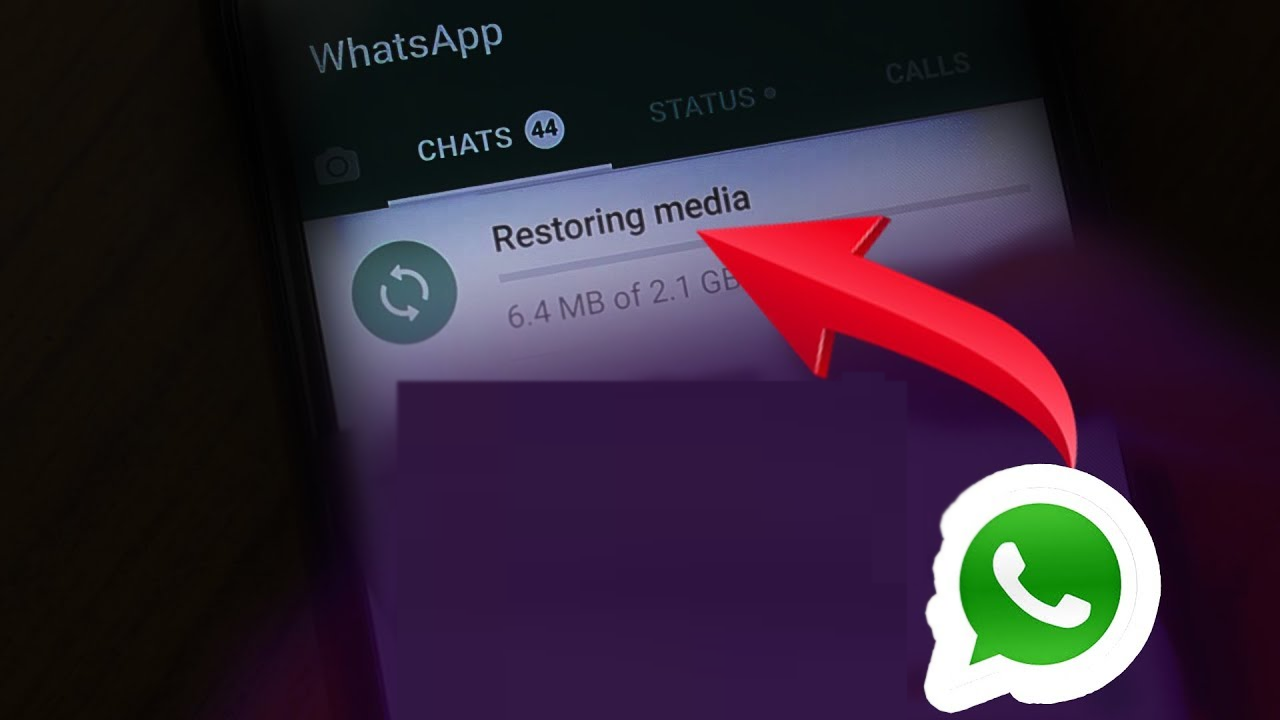 Behebung Whatsapp Wiederherstellen Festgefahren Auf Android