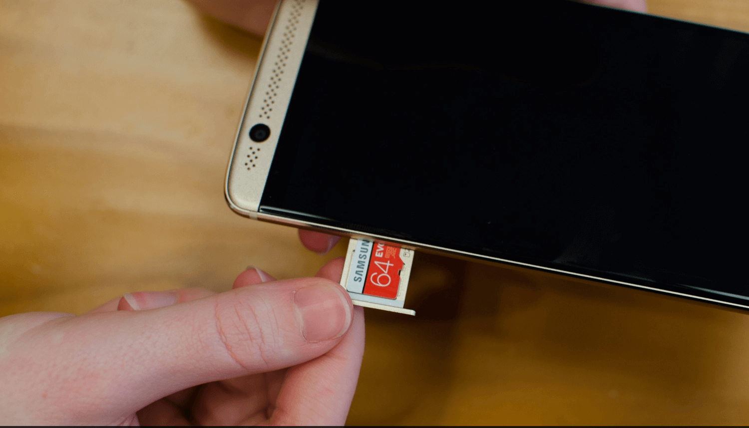 Speicher Einer MicroSD-Karte auf Android