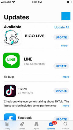 update-Line-app