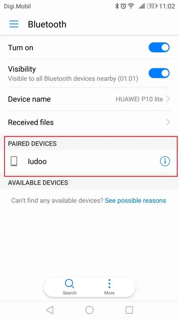 bluetooth-paired