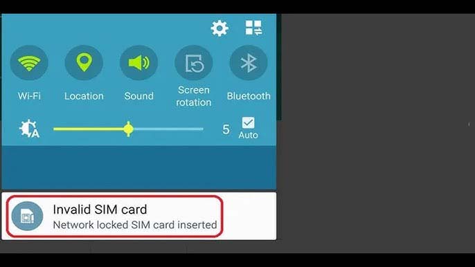 Behebung "Ungültige SIM-Karte" Auf Android