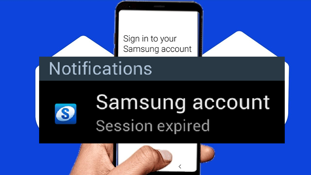 Behebung Samsung konto Session abgelaufen Fehler