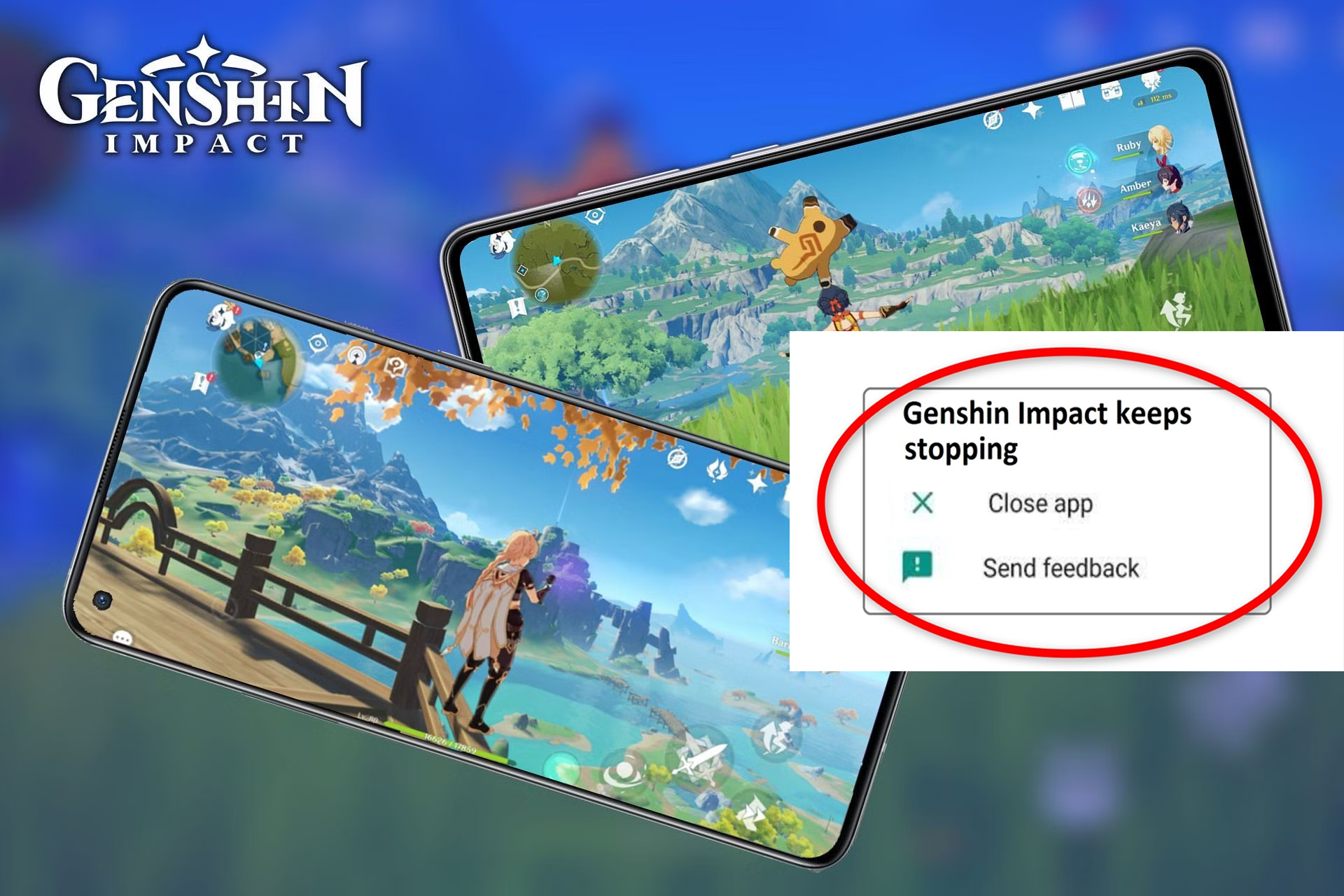 Beheben Genshin Impact Stürzt ständig ab/stoppt Auf Android