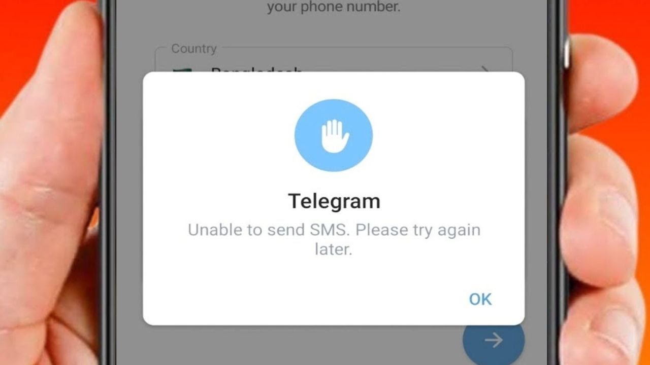Behebung Telegramm wird nicht gesendet SMS-Code auf Android